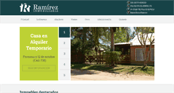 Desktop Screenshot of inmobiliariaramirez.com